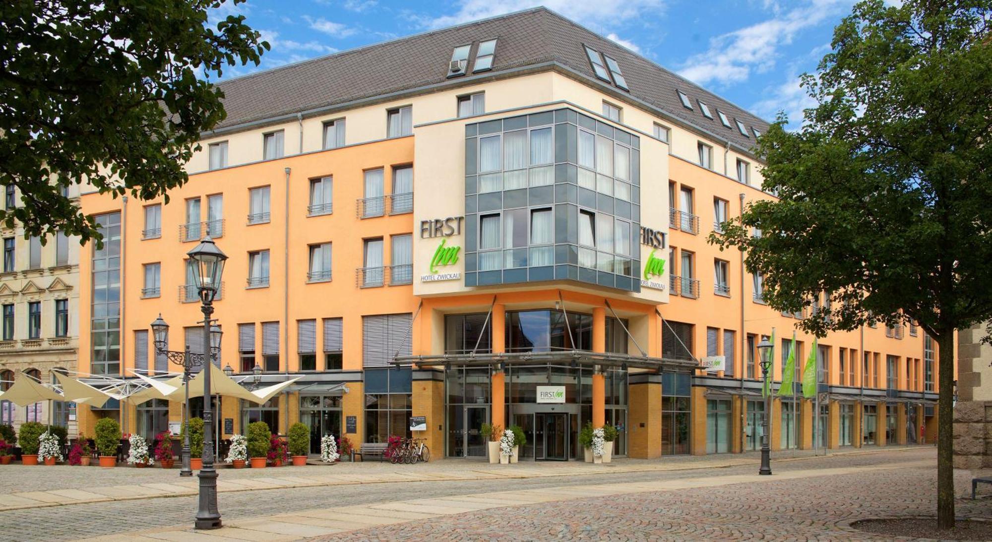 First Inn Hotel Zwickau Exterior foto